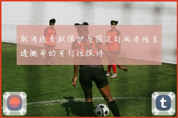 取消选秀权保护与固定时间冻结乐透概率的可行性探讨